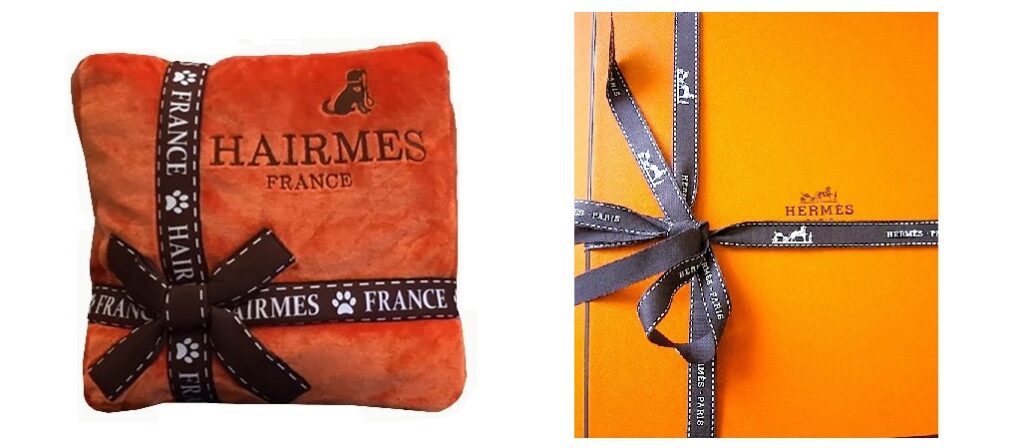 Hermes Challenge to Register Packaging Colors